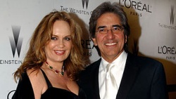 Catherine Bach with Peter Lopez