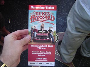The Dukes of Hazzard Movie Premiere